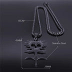 Ghostemane Stainless Steel Pendant Necklace