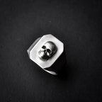 Men's Calvarium Skull Ring Gothic 316L Stainless Steel Biker Ring Motorcycle Band jewellery Party Gift OSR734