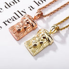 S925 Sterling Silver Jesus Piece Pendants Necklaces for Women Men Unisex Fashion Jewelry Drop Shipping