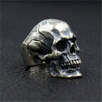 Vintage Gothic Lucifer Satan Signet Ring Fashion Punk Stainless Steel Seal Ring Men and Women Pagan Party Jewelry Gift Wholesale