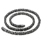 50-65CM 25.5" 6MM Chain Necklace Choker for Men Luxury Gold Color Stainless Steel Men's Necklaces Best Friends Birthday