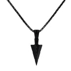 Black Pendant Necklace
