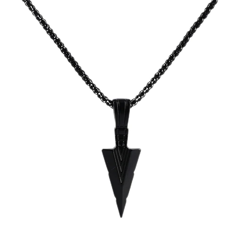 Black Pendant Necklace