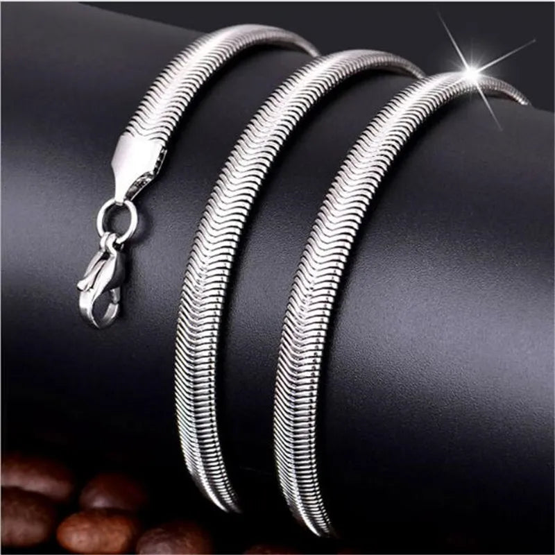 Snake Chain Necklace — 316L Stainless Steel