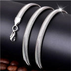 Snake Chain Necklace — 316L Stainless Steel