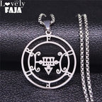 Sigil de Lucifer Furfur Necklace — Stainless