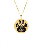 Wolf Cat Claw Pendant Necklace — Stainless Steel