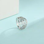 Vintage Celtic Knot Ring — Stainless Steel Geometric