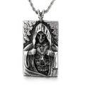 Masked Death Ghost Pendant Necklace — Stainless Steel