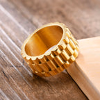 11mm Watch Band Ring — Gold