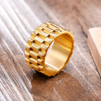 11mm Watch Band Ring — Gold