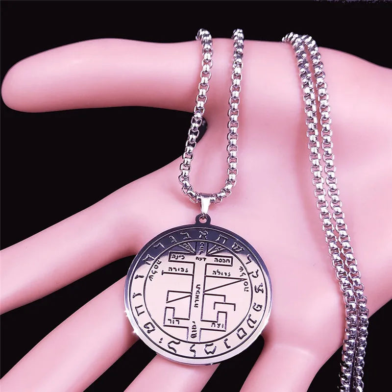 Solomon Tree of Life Pendant — Stainless