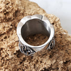 Heavy Metals Celtics Knot Rings for Men Boys Punk Vintage Stainless Steel Amulet Rings Biker Fashion Jewelry Gifts