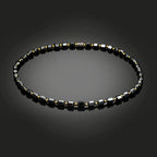 Black Hematite Magnetic Bead Necklace
