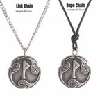 24 Viking Runes Amulet Pendant Set — Stainless Steel