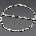 9MM Stainless Steel Chain Men's Bracelets On Hand Necklace For Men Chokers Length Adjustable Fashion Male Iron