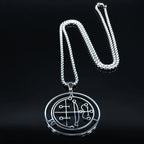 Sigil of AIM Demon Seal Necklace — Stainless