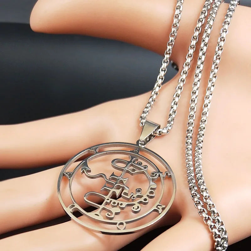 Sigil de Lucifer Baphomet Necklace — SS