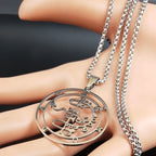 Sigil de Lucifer Baphomet Necklace — SS