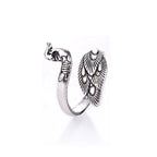 Vintage Feather Open Ring for Men & Women — Adjustable, 24 Styles