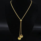 Flower of Life Pendant — Gold Stainless