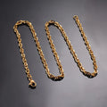 Minimal Stainless Steel Square Chain 3mm