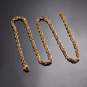 Minimal Stainless Steel Square Chain 3mm