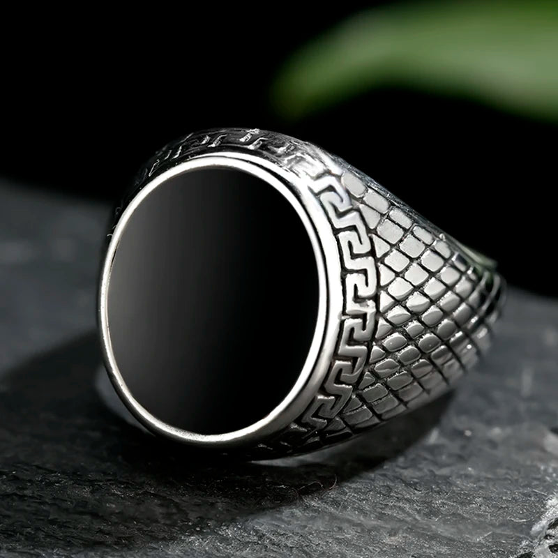 Smooth Round Wedding Ring for Men — 316L Stainless Steel