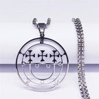 Sigil Lucifer Sitri Pendant Necklace — Stainless Steel