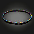 Black Hematite Magnetic Bead Necklace