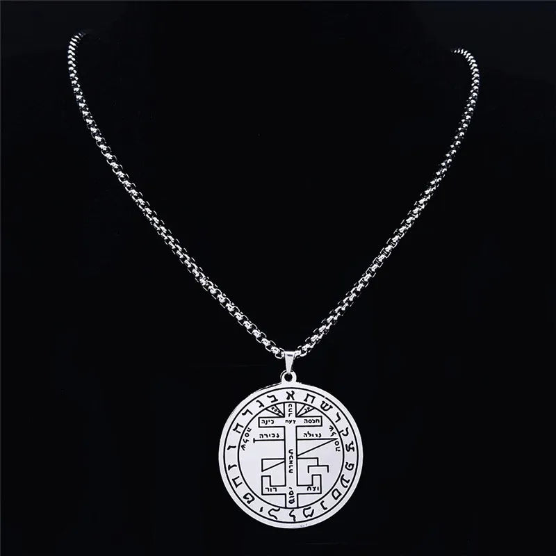 Solomon Tree of Life Pendant — Stainless
