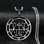 Occult Sigil Silver Pendant Sceal Marchosias Women/men