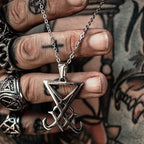 Choronzon Sigil Black Pendant Necklace