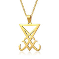 Choronzon Sigil Black Pendant Necklace