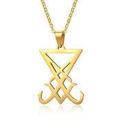 Choronzon Sigil Black Pendant Necklace