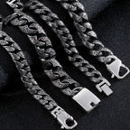 Vintage Heavy Stainless Steel Bracelet For Man Men's Link Chain Bracelets Metal Bangles Armband Hand Jewelry Gifts For