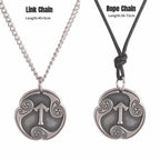 24 Viking Runes Amulet Pendant Set — Stainless Steel