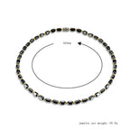 Black Hematite Magnetic Bead Necklace