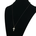 Natural Wood Jesus Crucifix Pendant Necklaces for Men INRI Catholic Cross Necklace Leather Adjustable Rope Chain