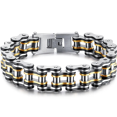 Bike Motorcycle Chain Man Bracelet for Men Bikers' Jewellery