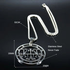 Occult Sigil Silver Pendant Sceal Marchosias Women/men