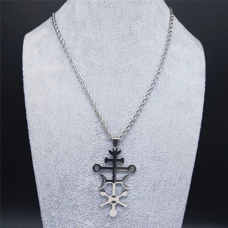 Sigil of Lilith Demon Pendant — Stainless