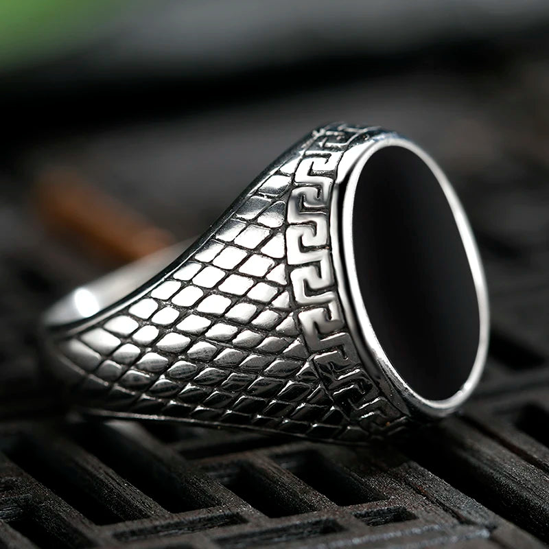 Smooth Round Wedding Ring for Men — 316L Stainless Steel