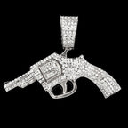 Iced Out Cuban Chain Necklace — Stainless Steel