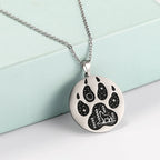 Wolf Cat Claw Pendant Necklace — Stainless Steel