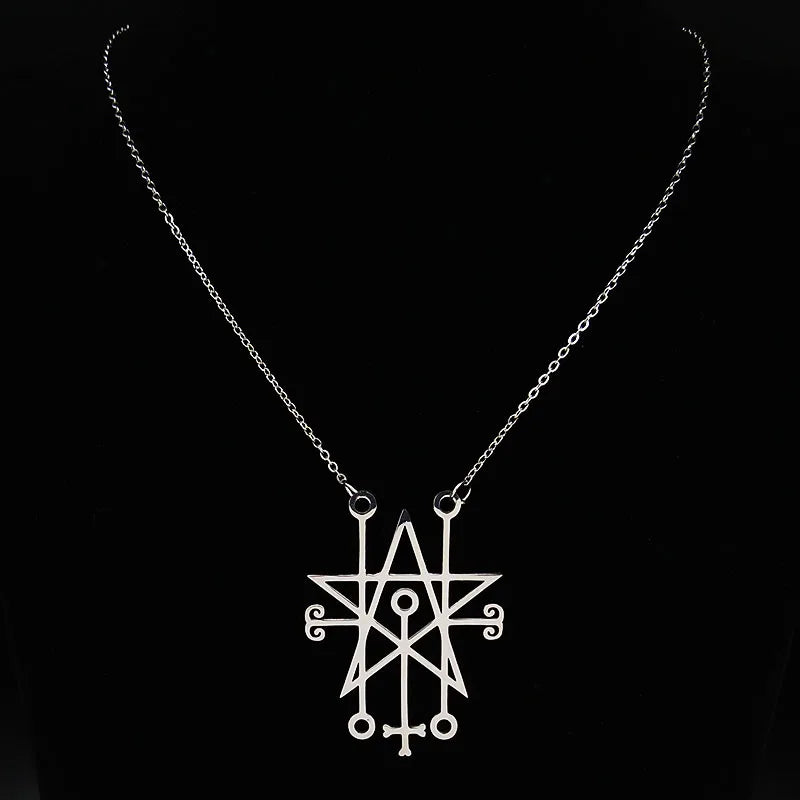 Astaroth Sigil Pendant — Stainless Steel