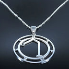 Angel Raphael Pendant Necklace — Stainless Steel
