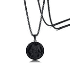 St. Michael Badge Medal Pendant — SS
