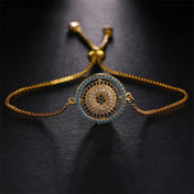 Iced Out Hamsa Copper Bracelet — Adjustable