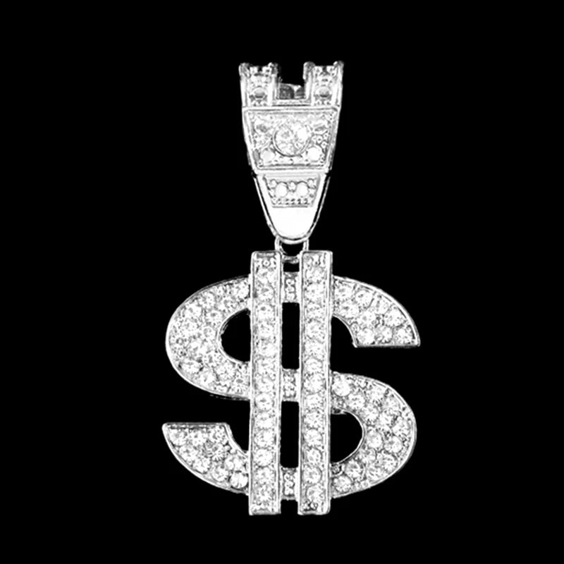 Iced Out Cuban Chain Necklace — Stainless Steel